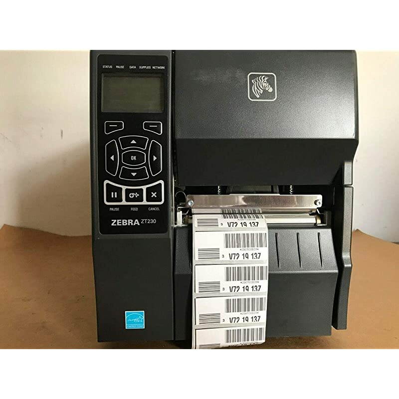 Stripe ZT230 Thermal Barcode Printer Tested W/ Prints