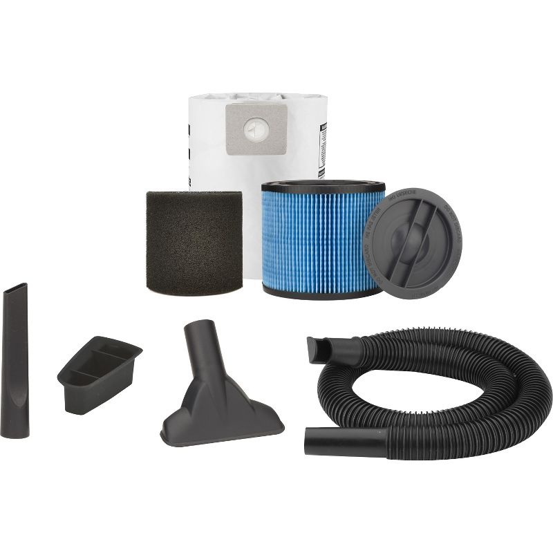 Shop-Vac 2.5 Gallon 2.5 Peak HP Contractor Portable Wet Dry Vac - 1864.25 W Motor - 109.91 W Air Watts - 2.50 gal