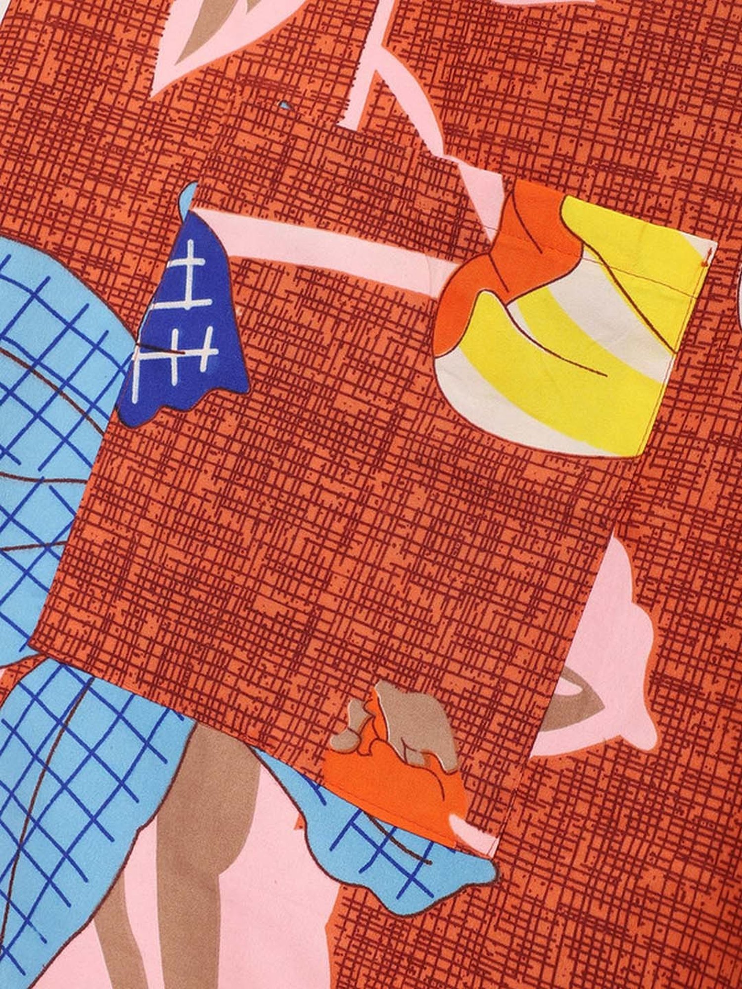 Dhrohar Multicolor Cotton 120 TC Apron - Set of 2