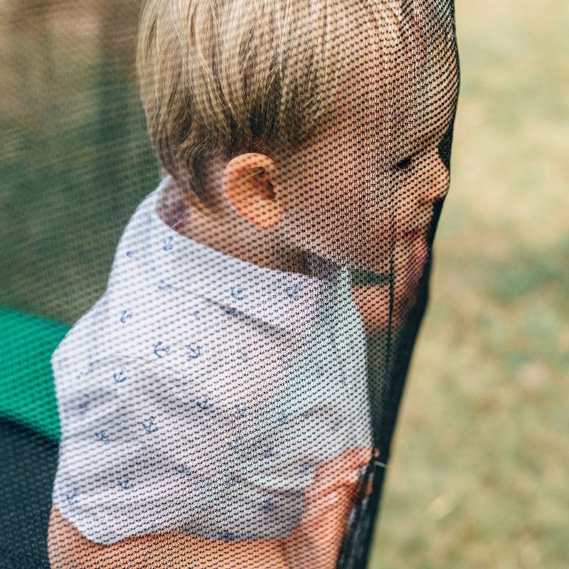 Plum 4.5' Junior Trampoline with Enclosure - Blue