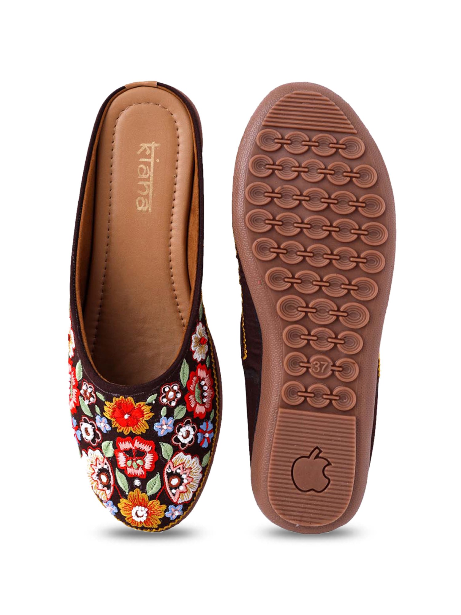 Kiana Women's Coffee Mule Shoes