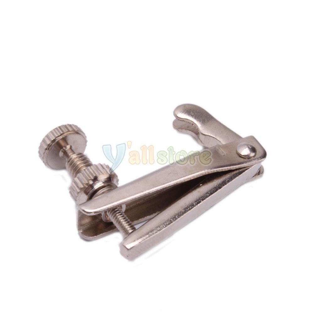 Violin Fine Tuners String Adjusters 3/4- 4/4 Silver High Quality