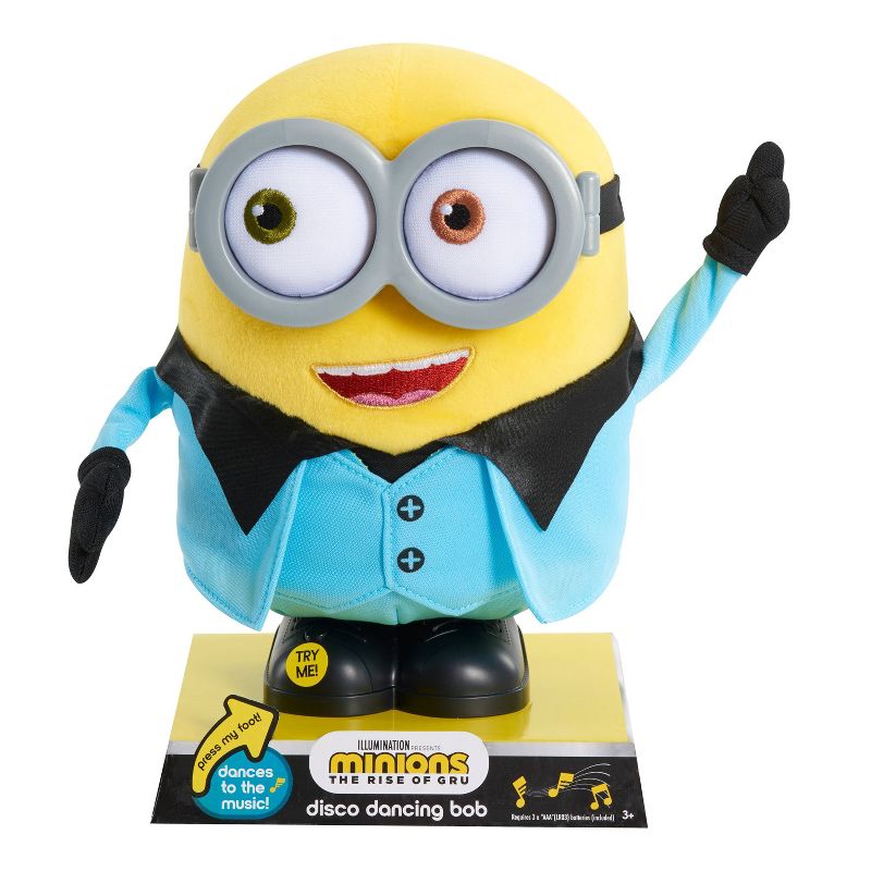 Illumination's Minions: The Rise of Gru Disco Dancing Bob Feature Plush