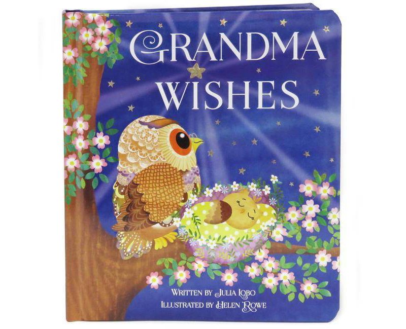 GRANDMA WISHES (Julia Lobo) (Board Book)