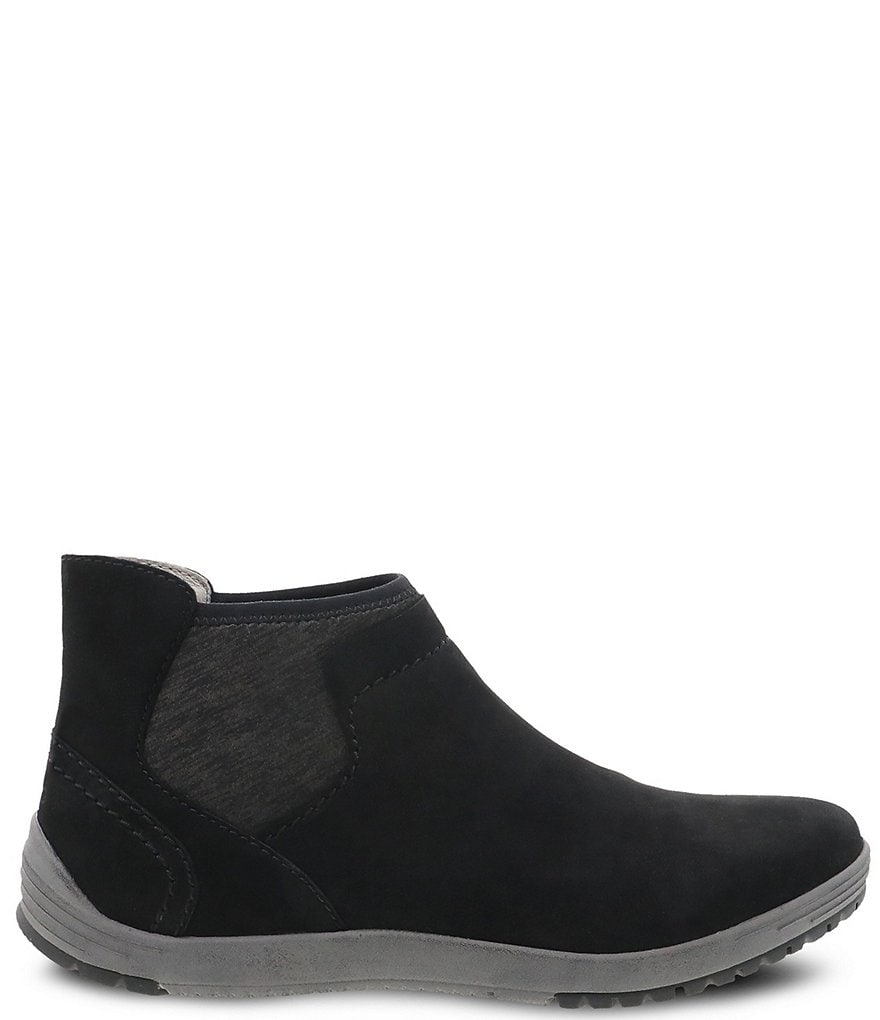 Dansko Lizette Waterproof Nubuck Leather High Top Slip-On Sneakers