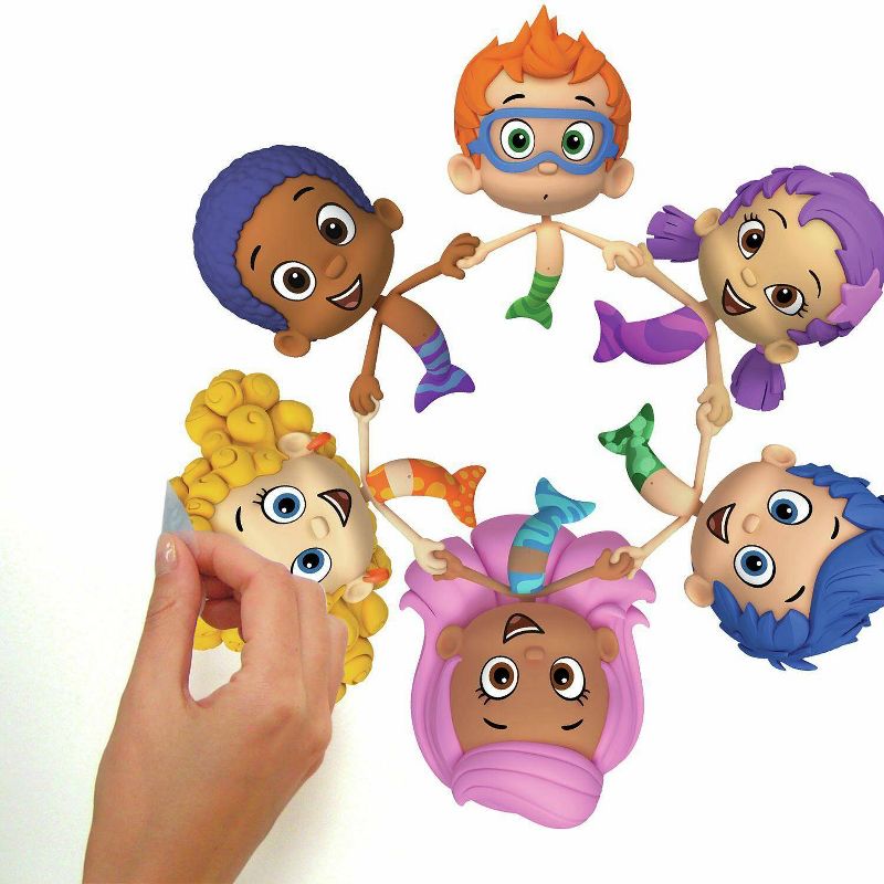 Bubble Guppies Peel and Stick Wall Decal