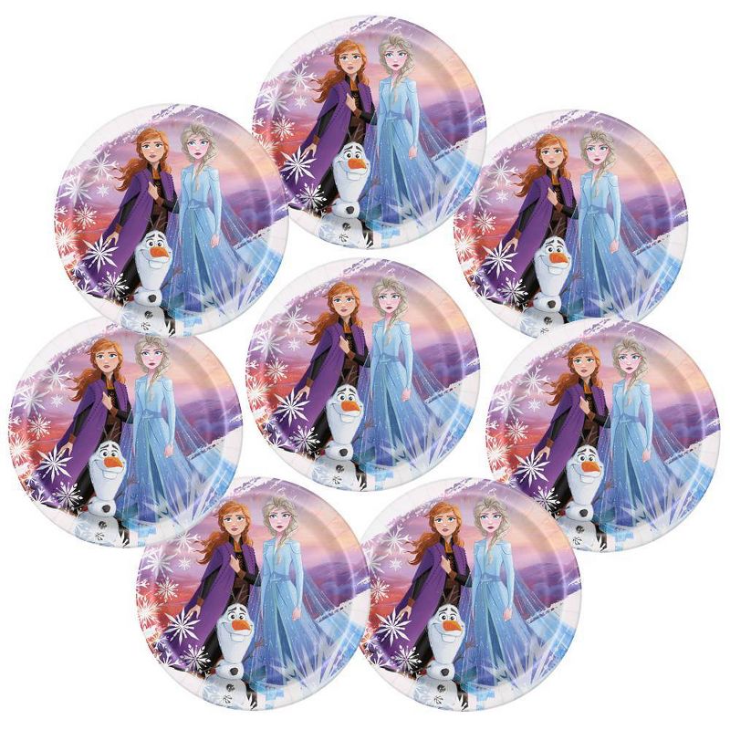 Frozen 2 9" 8ct Party Paper Plates