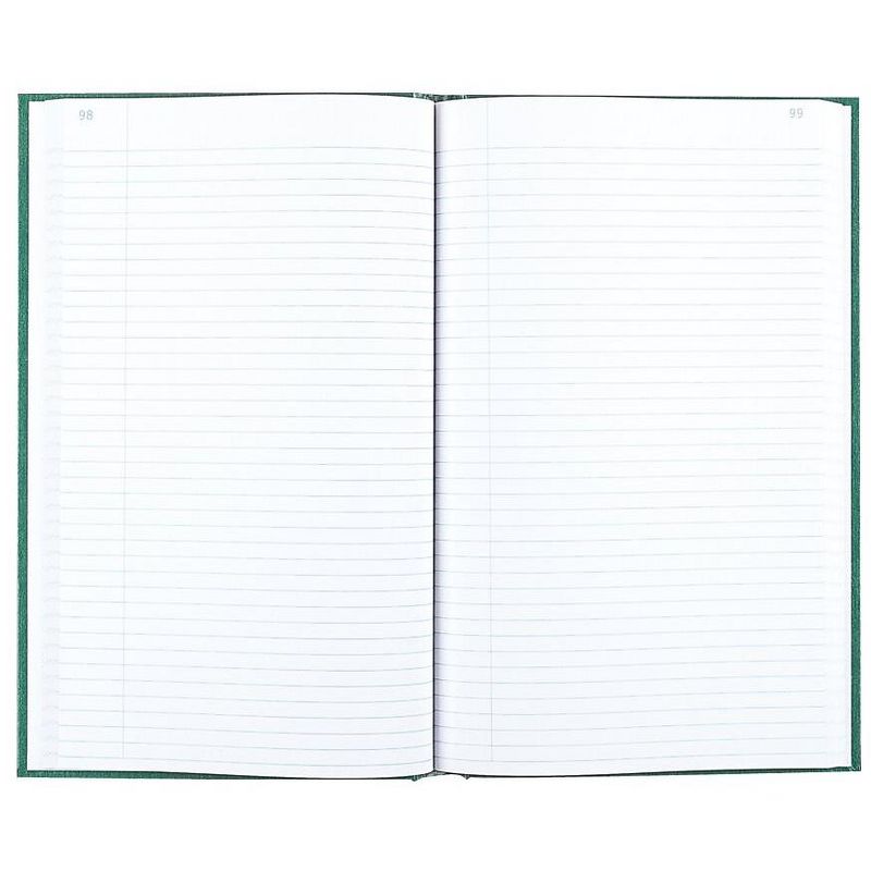 Read Right Emerald Series Account Book Green Cover 300 Pages 12 1/4 x 7 1/4 56131