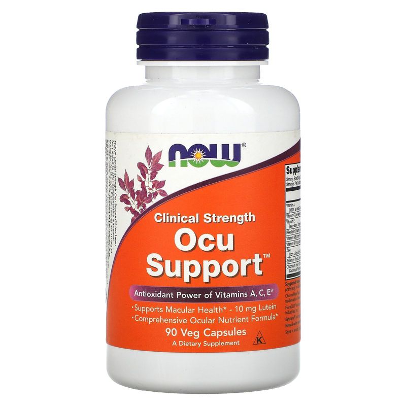 Now Foods Clinical Strength Ocu Support, 90 Veg Capsules, Dietary Supplements