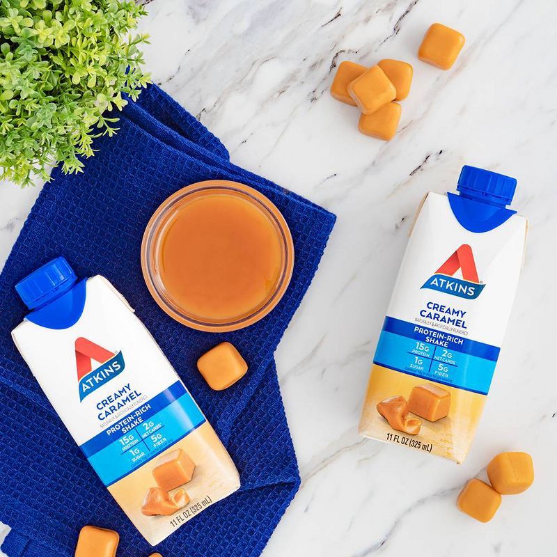 Atkins Ready to Drink Energy Shake - Creamy Caramel - 4pk