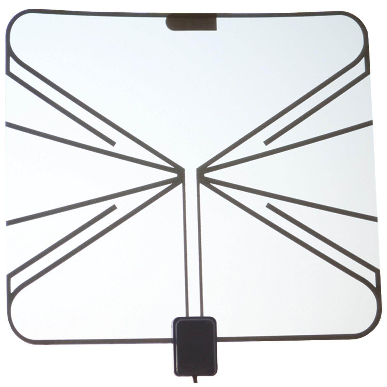 QFX ANT-17 HD/DTV Ultra-Thin Transparent Antenna