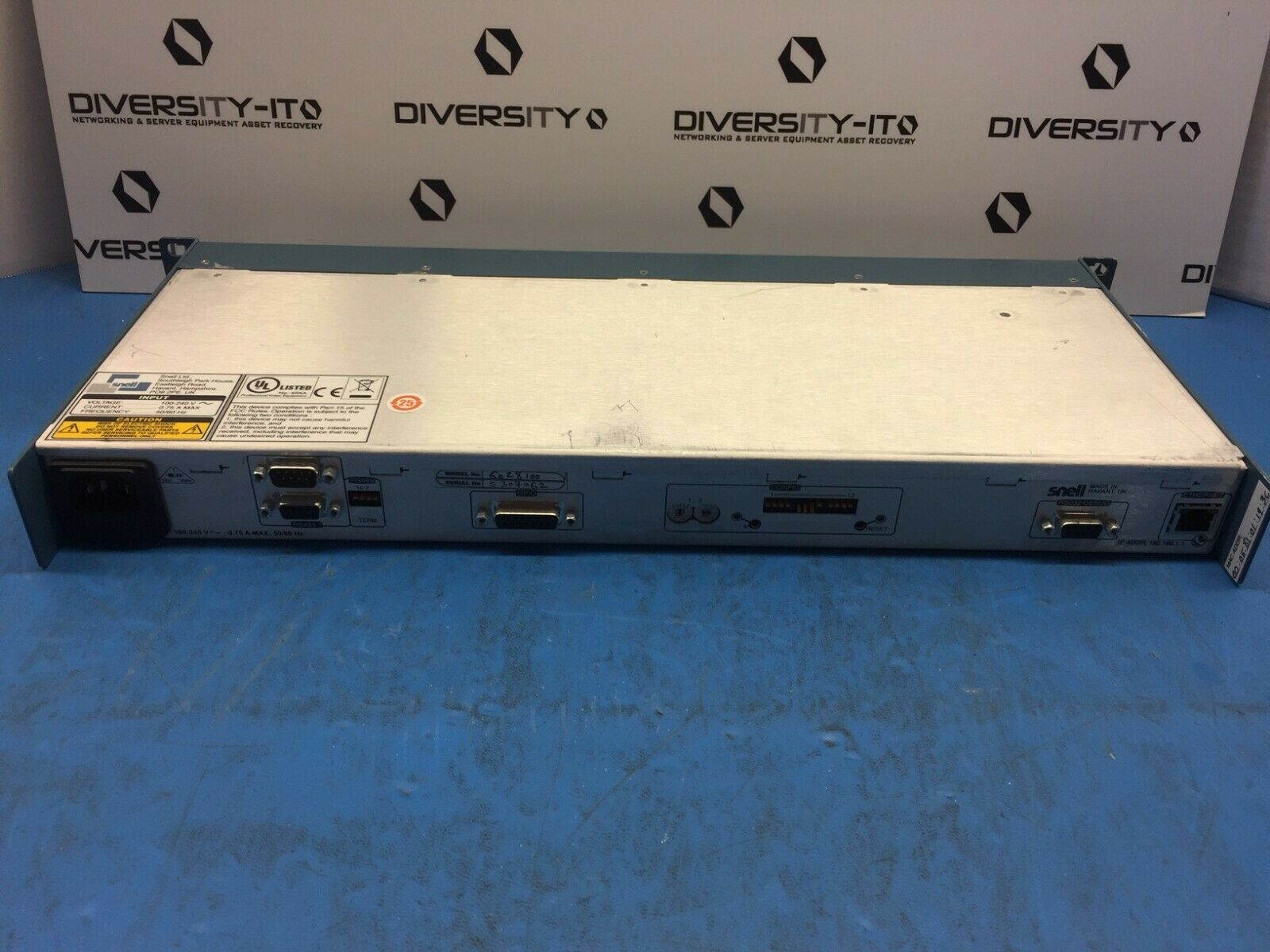 Snell 6028-RC Series 42-Button 1U Control Panel 6028100