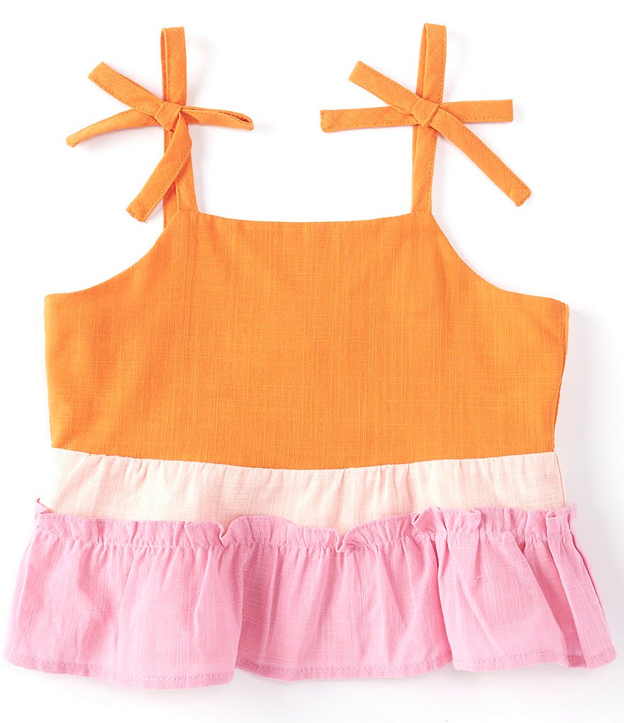 Chelsea & Violet Little Girls 2T-6X Tie Front Tee