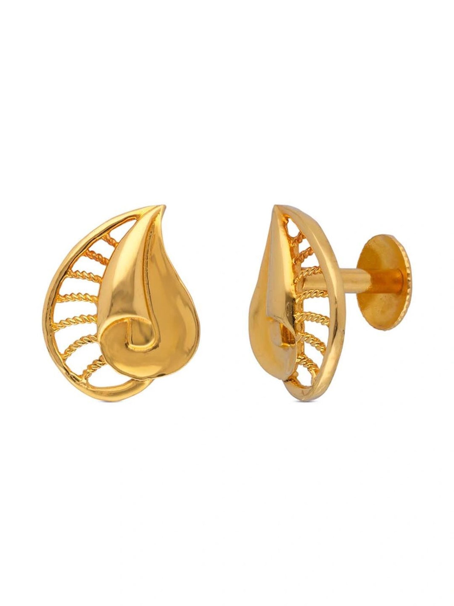 CKC Classic Gold Ear Studs: Casting Design