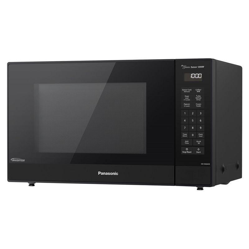 BLACK+DECKER 1.3 cu ft 1000 Watt Microwave Oven Black Stainless Steel