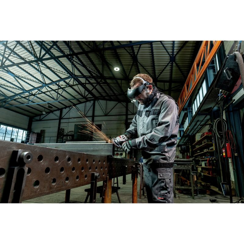 Metabo 603623420 W 11-125 Quick 11 Amp 11,000 RPM 4.5 in. / 5 in. Corded Angle Grinder with Lock-on