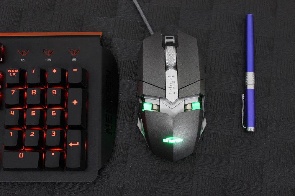 Professional 4000DPI 9D USB Wired Gaming Mouse Mice Optical LED For PC Laptop