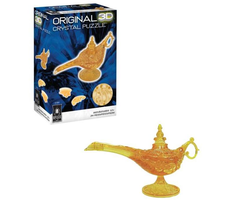 University Games Magic Lamp 34 Piece 3D Crystal Jigsaw Puzzle