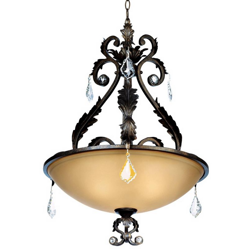 Kathy Ireland Ramas de Luces Bronze Pendant Chandelier