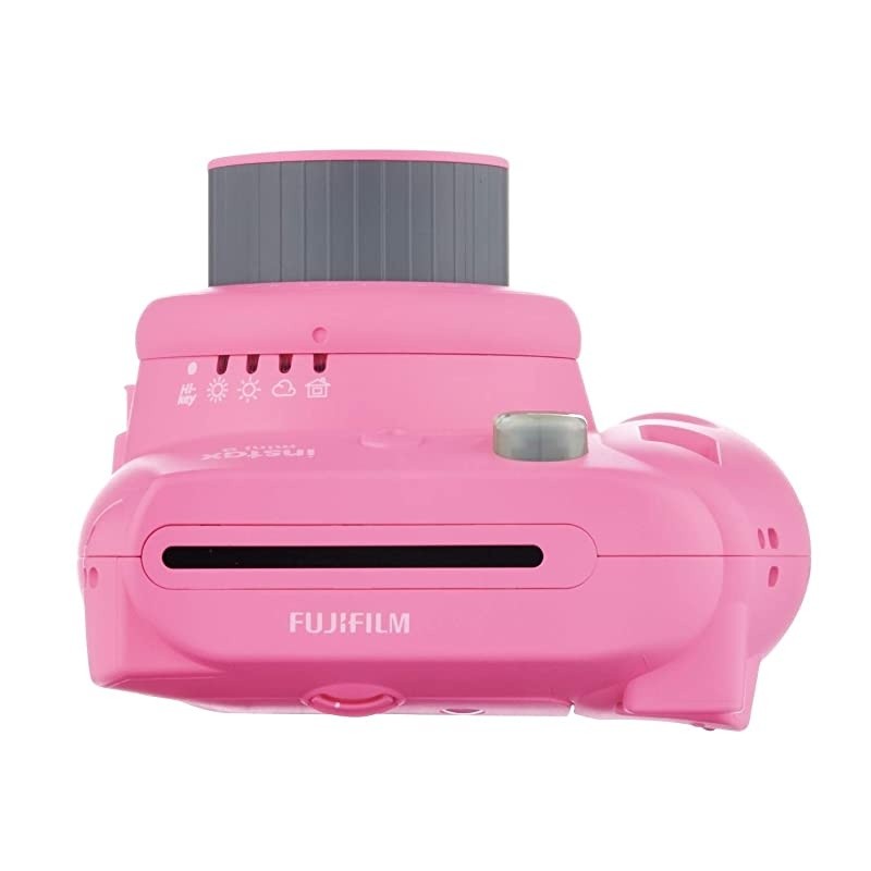 instax Mini 9 Instant Camera (Flamingo Pink) with 40 Twin Film Pack and 7-1 Accessory Bundle (4 Items)