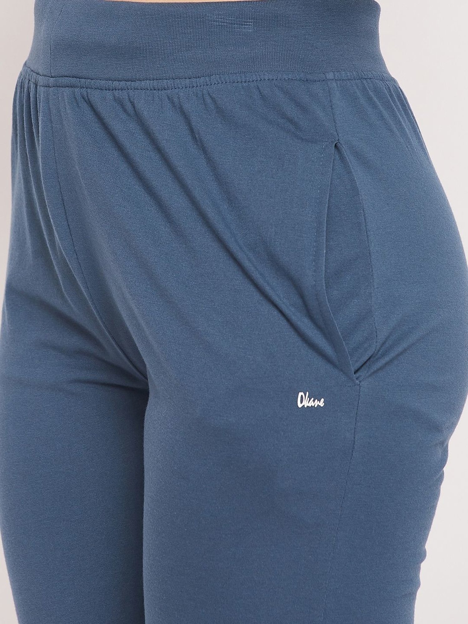 Okane Blue Mid Rise Lounge Pants