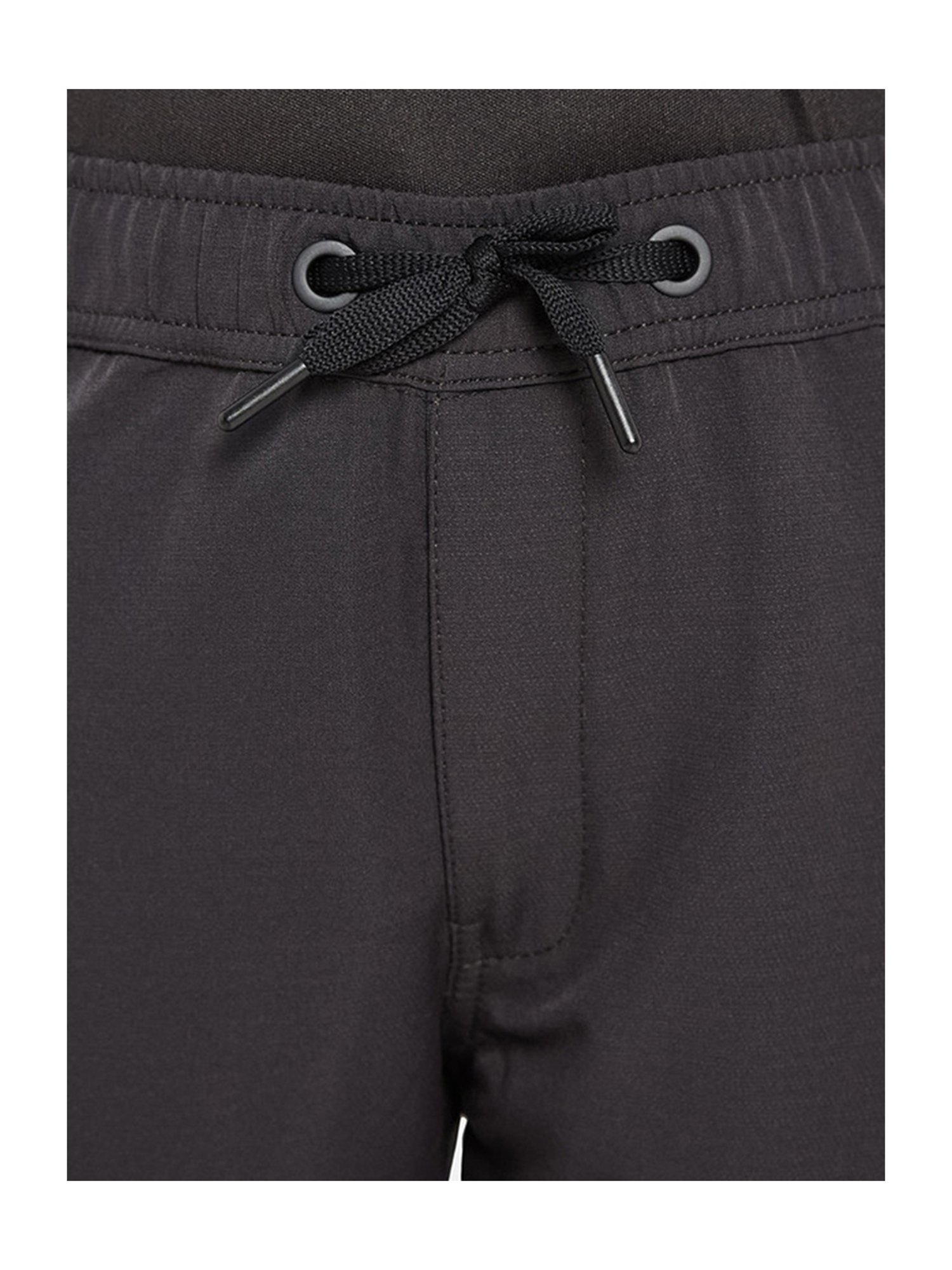 Octave Boys Black Solid Trackpants