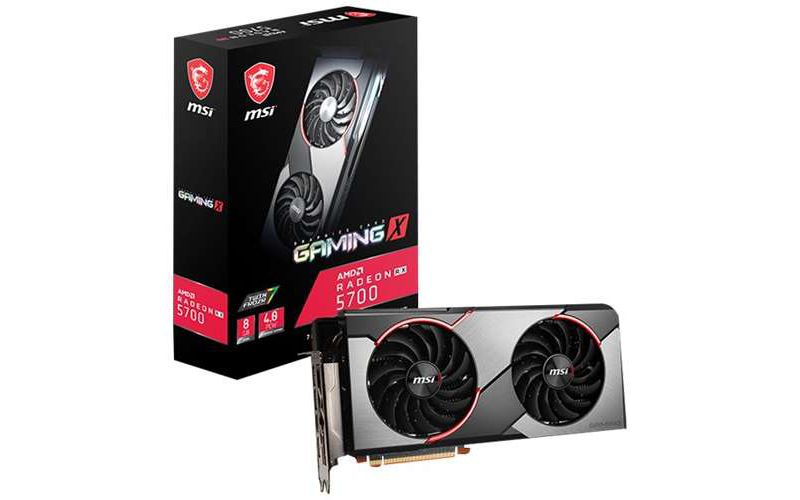 MSI Gaming Radeon RX 5700 Graphics Card - 8GB GDDR6 VRAM - 256-bit Memory Bus - 3 x DisplayPort 1.4 - 1 x HDMI 2.0b - RGB Mystic Light