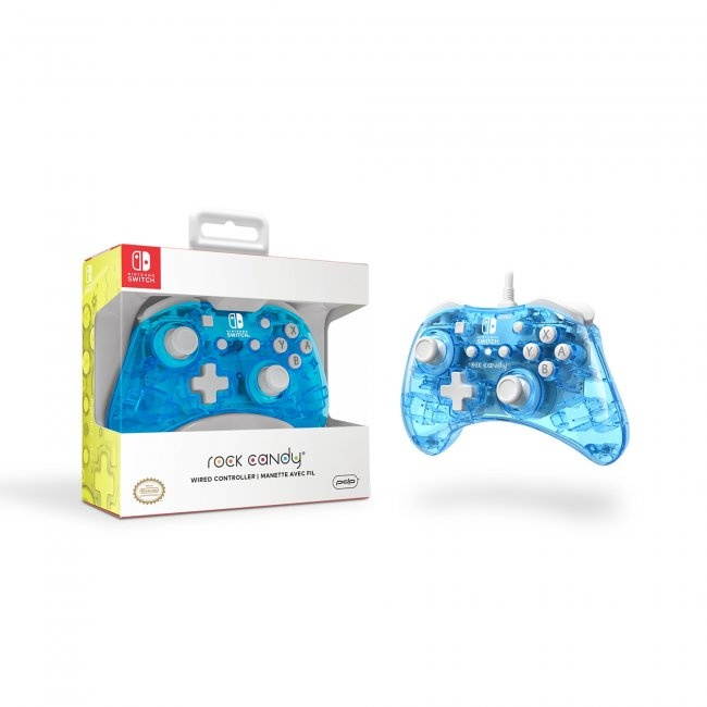 PDP 500-181-NA-PR Rock Candy Wired Controller For Nintendo Switch - Cosmoberry