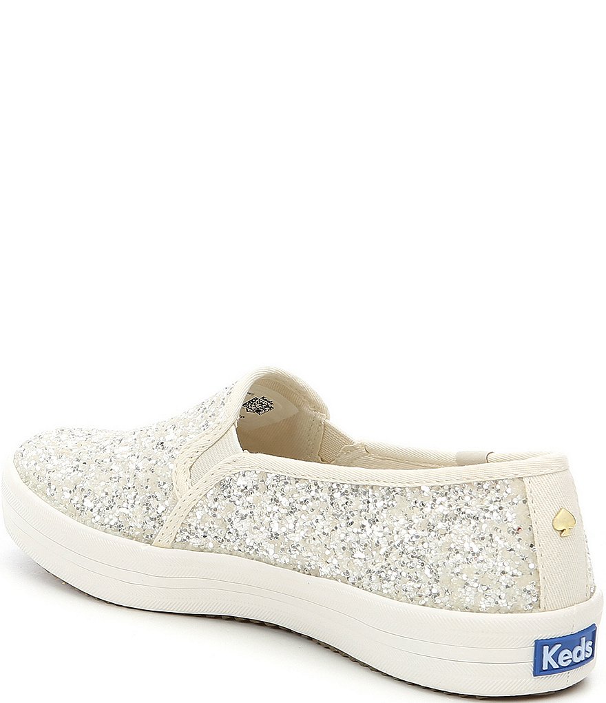 Keds Keds x kate spade new york Double Decker Glitter Platform Sneakers