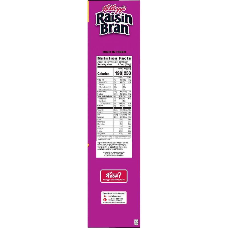 Raisin Bran Breakfast Cereal - 37oz - Kellogg's