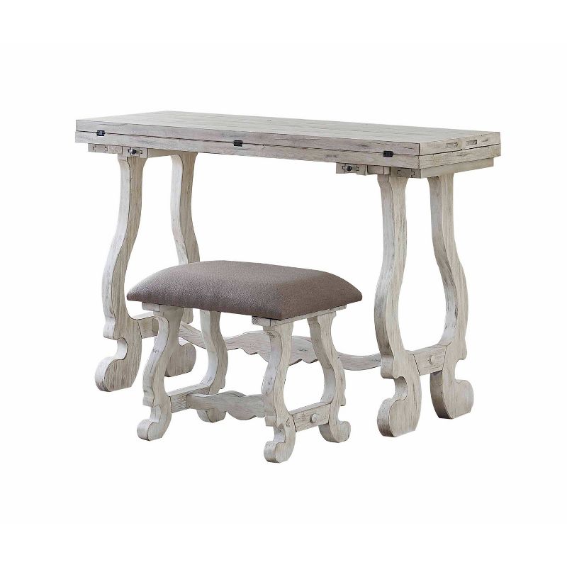 Bolden Park Fold Out Console Table White - Treasure Trove Accents