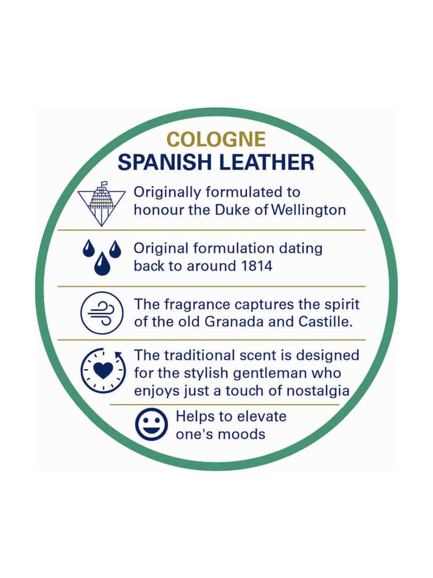 Truefitt & Hill Spanish Leather Cologne 100 ml for Men