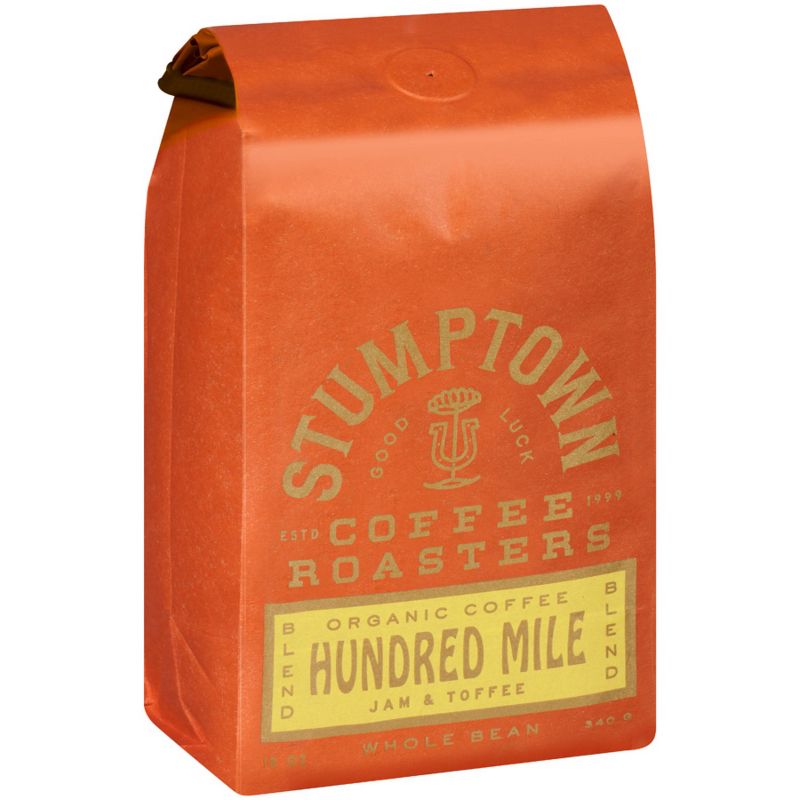 Stumptown Hundred Mile Espresso Roast Whole Bean Light Roast Coffee - 12oz