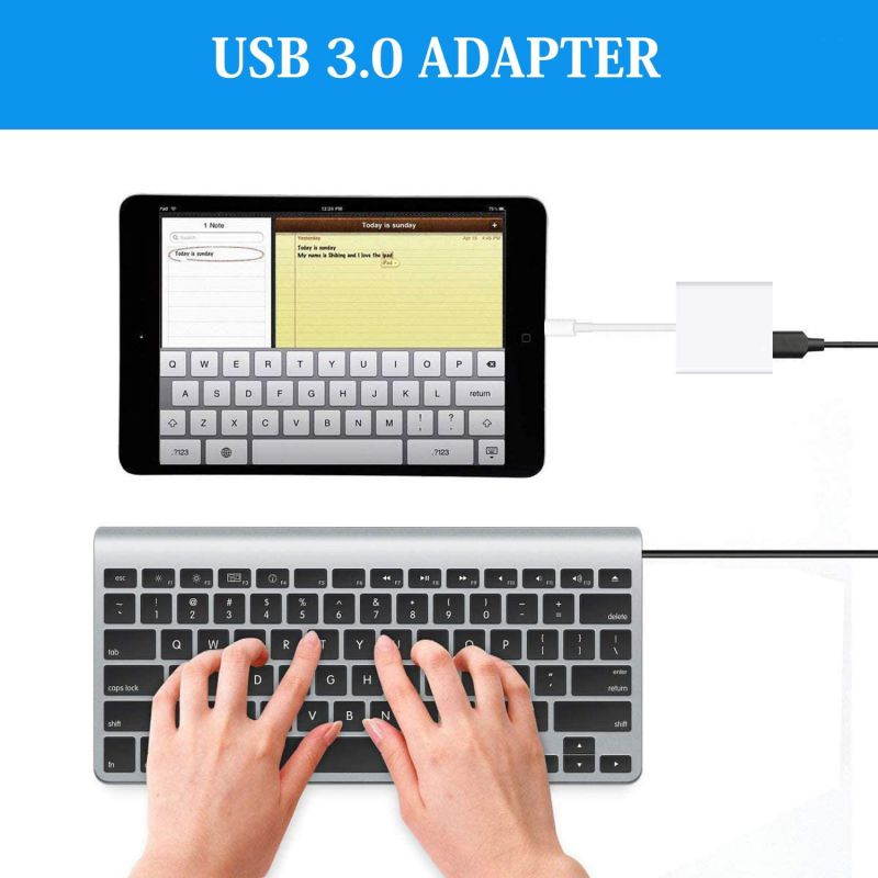 USB Camera Adapter USB 3.0 Male to Female OTG Data Sync Cable with Charging Port Compatible with Phone Pad Card Reader USB Flash Drive MouseKeyboardHubsMIDI Keyboard Controller