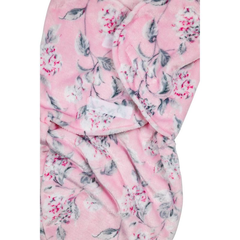 Laura Ashley Single Swaddle Frosted Hydrangea Pink