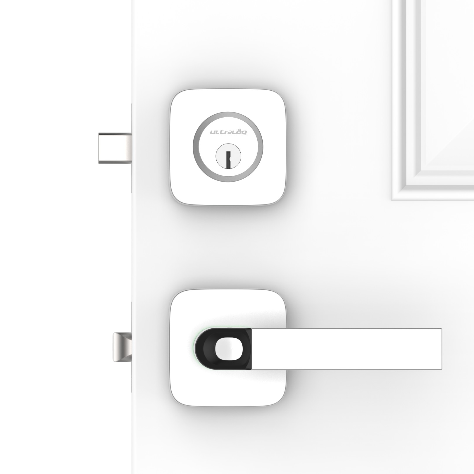 Ultraloq Combo Bluetooth Enabled Fingerprint & Key Fob Two-Point Smart Lock with WiFi Bridge