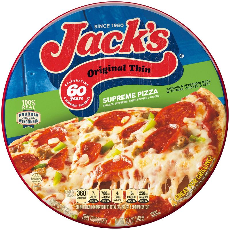 Jack's Original Supreme Frozen Pizza - 15.8oz