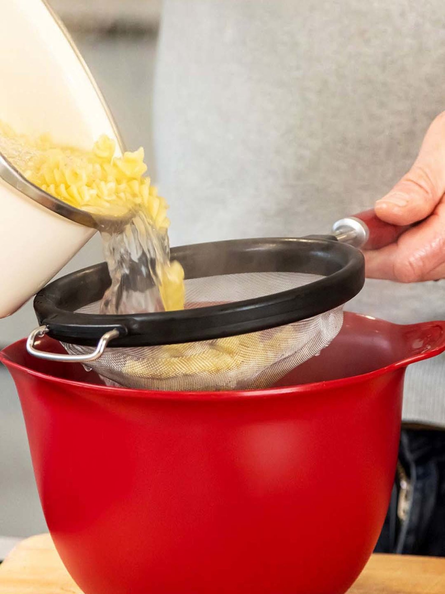 KitchenAid Red Medium Mesh Sieve