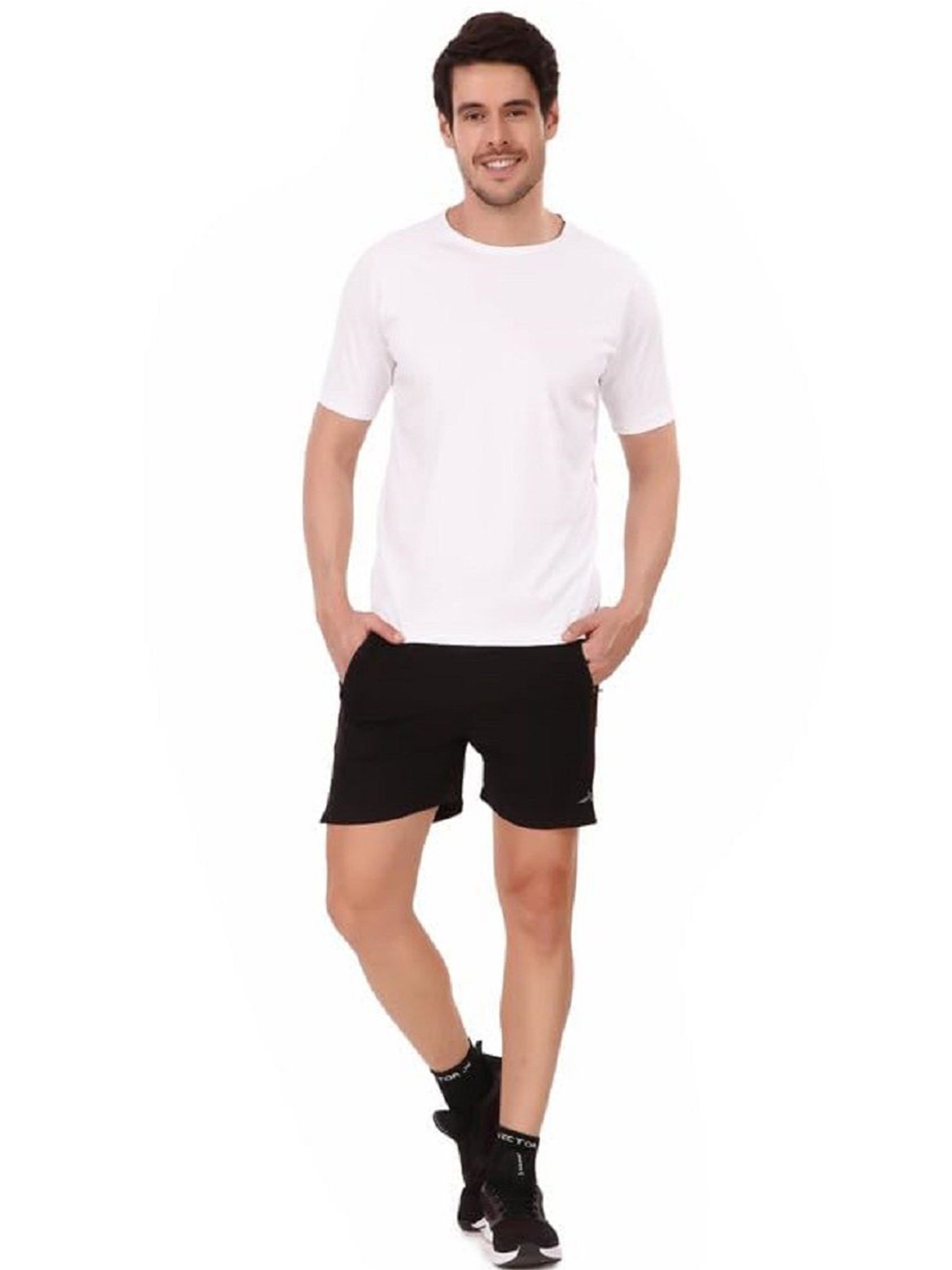 Vector X White Regular Fit T-Shirt