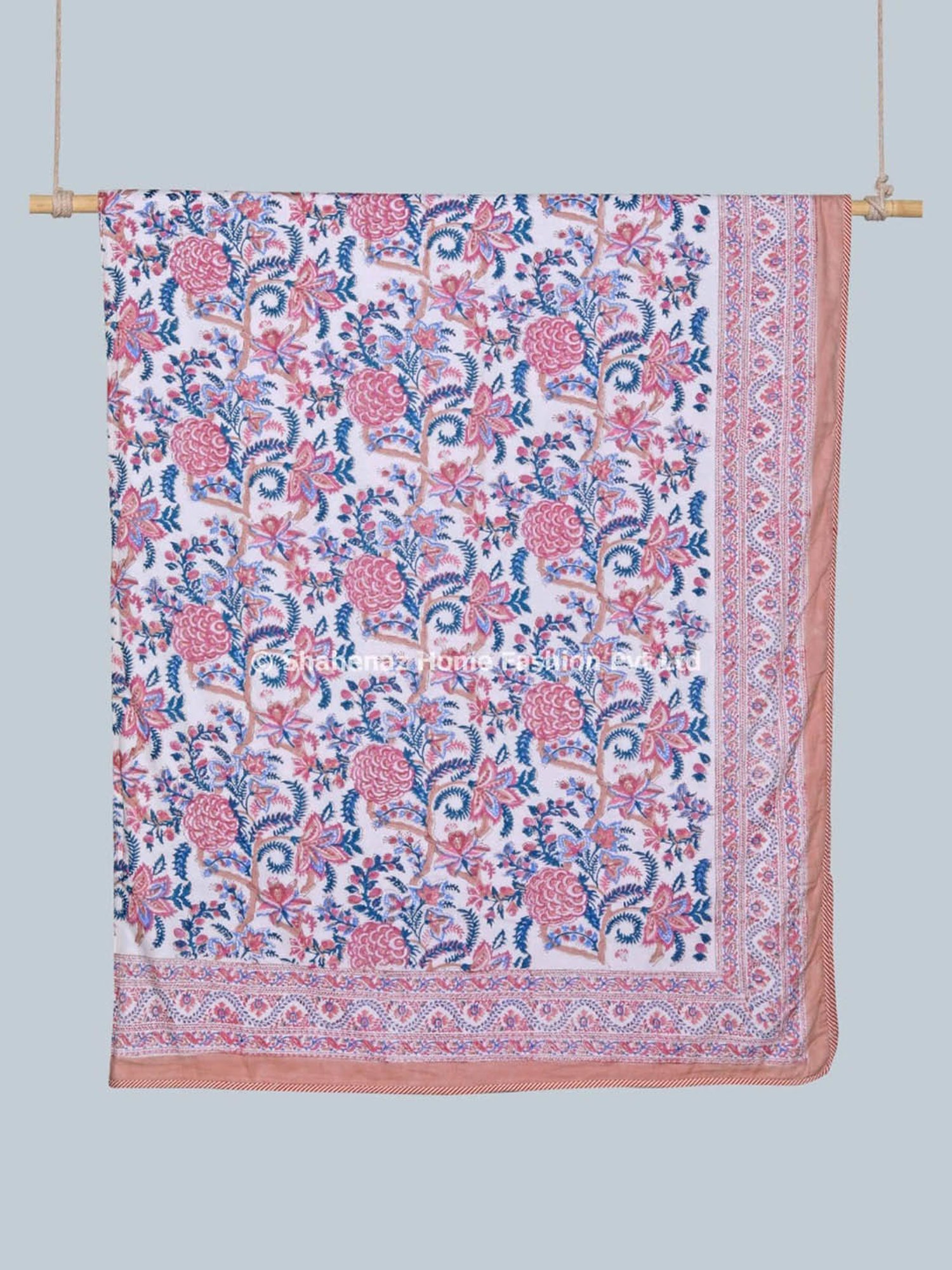 JaipurFabric Green Cotton 150 GSM Reversible Ac Dohar