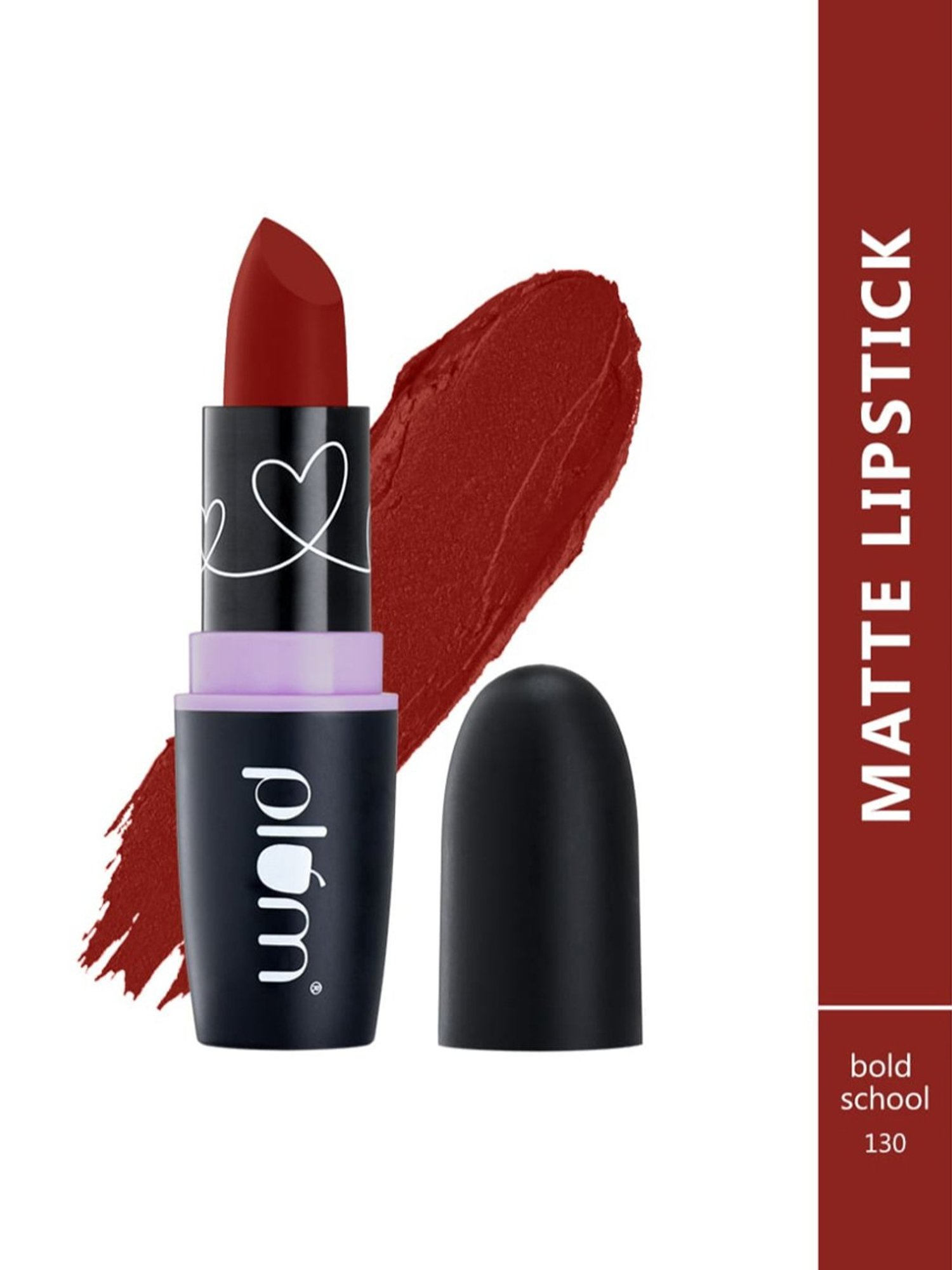 Plum Matterrific Lipstick Bold School 130 - 4.2 gm