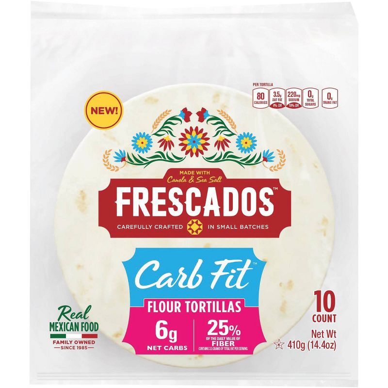 Frescado Carb Fit Flour Tortillas - 10ct/14.4oz