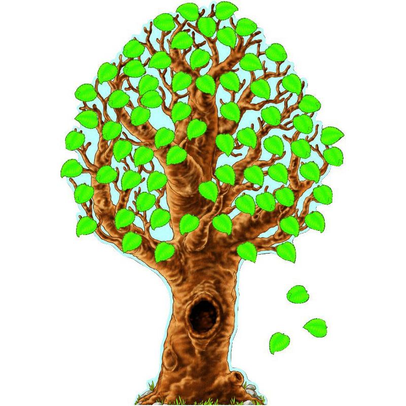 Carson Dellosa Big Realistic Tree Bulletin Board Set, 46 x 70 Inches