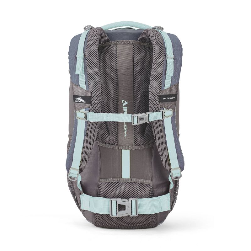 High Sierra Pathway 70L Mercury Haze Sports Bag - Blue/Gray