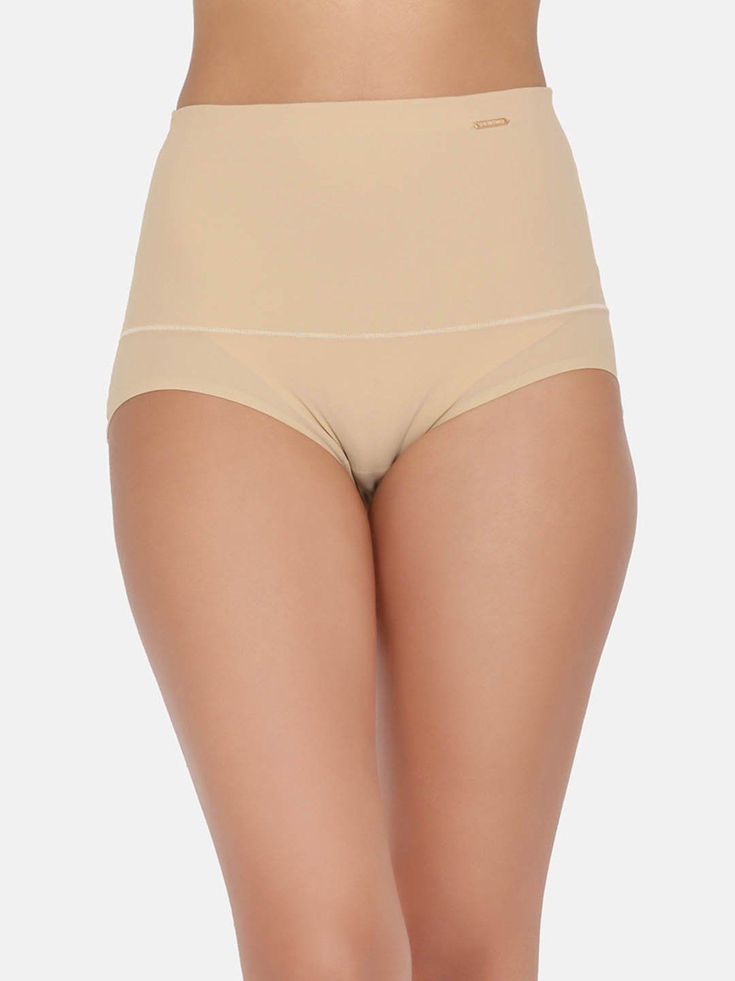 Da Intimo Beige Full Coverage Panty Shapewear