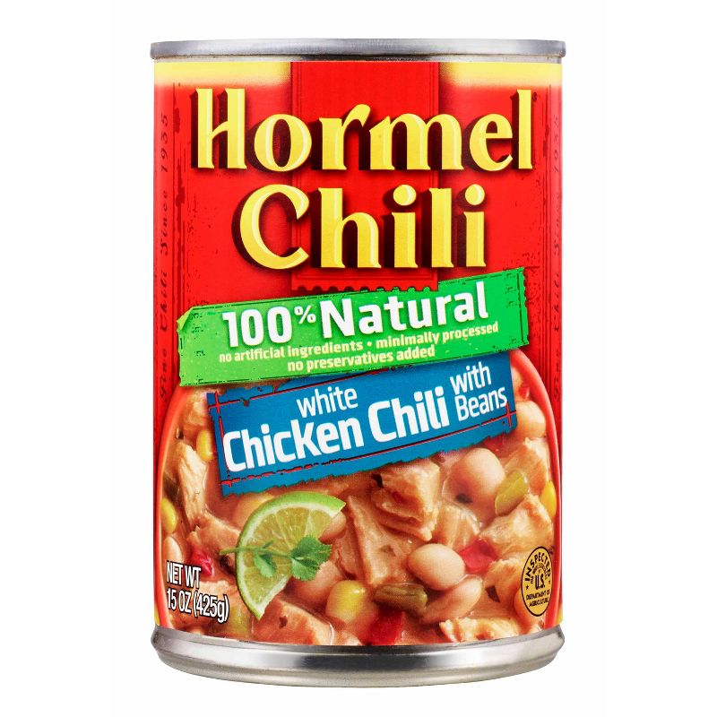 Hormel Chili 100% Natural White Chicken Chili with Beans - 15oz