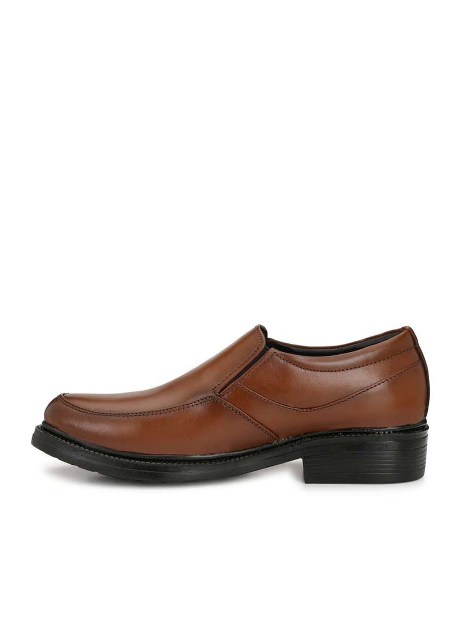 Eego Italy Men's Brown Formal Loafers