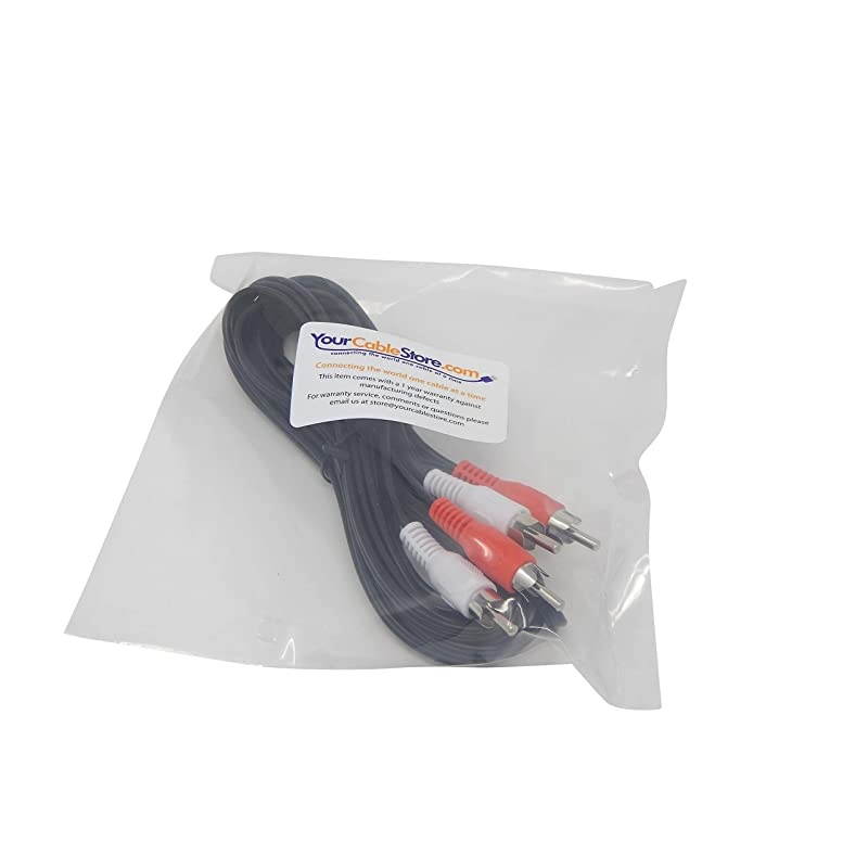 12 Foot RCA Audio RedWhite Cable 2 Male to 2 Male