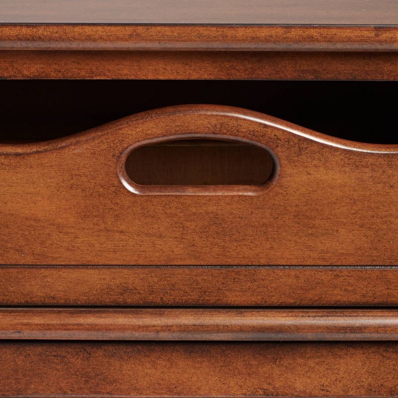 Audley Java Finish 39 1/4" Wide Wood Chest by Elm Lane