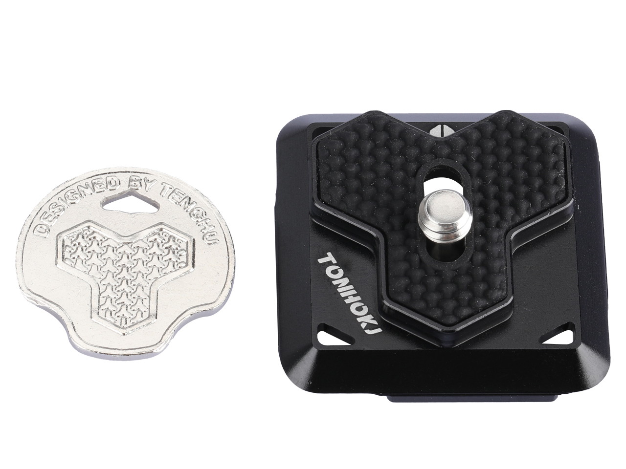 TONHOKJ Camera Quick Release Dual Purpose Plate,for Canon/Sony Cameras Switch Between Stablizer/Tripod/Monopod/Slider